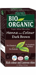 Indus Valley Barva na vlasy Henna tmavě hnědá - 100 g