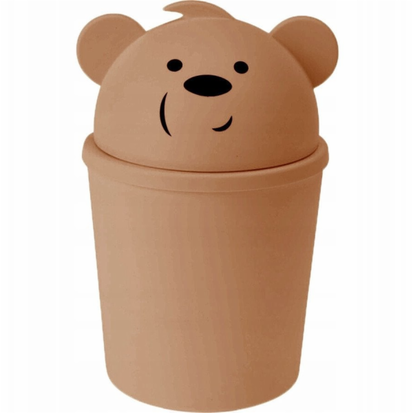 ProWorld Malý odpadkový koš ve tvaru medvídka do dětského...