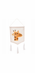 Home Styling Collection Dekorace do dětského pokoje, nástěnná dekorace SAFARI, 70 x 37 cm