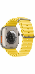 ForCell Řemínek pro Apple Watch F-Design FA12 Hole Silikonový 42 / 44 / 45 / 49 mm Žlutý
