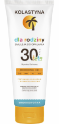KOLASTYNA OPALANIE KOLASTYNA OPALOVACÍ KOLASTYNA Opalovací krém pro celou rodinu - SPF30 250ml