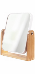 Top Choice Stojací kosmetické zrcátko - bambus (85802) 1 ks