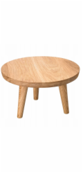 Galicja Kulatý dubový podstavec, vysoký, průměr 28 cm
