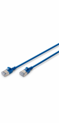 Eigenbrand DIGITUS CAT 6A F-FTP Slim Patchk., CU, LSZH AWG 32/7 5m modrý