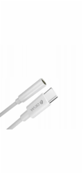 Devia Smart Series Adapter USB-C to 3.5mm - White