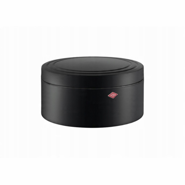 Wesco Klasická kulatá matně černá chlebnice Classic Line