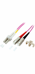 Techly Optický patchcord OM4 50/125 mm SC-LC Duplex 2m