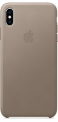 Apple Kožený kryt iPhone XS Max - světle béžový-MRWR2ZM/A