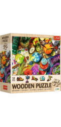Trefl dřevěné puzzle Barevné koktejly 501 dílků (20215)
