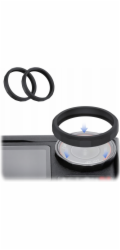 JJC 2x silikonový ochranný kroužek objektivu pro DJI Osmo Action 5 Pro / 4 / 3 / Lrr-ack2