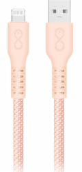 Orno USB kabel USB-A - Lightning 2 m růžový (CABEXCIMMOUALI2.0MIX)