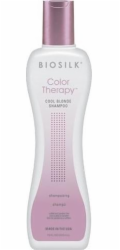 Biosilk BIOSILK_Color Therapy Cool Blonde šampon pro zesvětlené a melírované vlasy, dodává studený odstín, 355ml