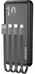Dudao Powerbanka K6 Pro 10000mAh černá
