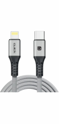 Quick Rychlý kabel USB-C - Lightning 1,5 m šedý (4752168141236)