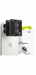 Ringke OCHRANNÝ RÁM FOTOAPARÁTU, BALENÍ 2 KRYTŮ PRO IPHONE 17, ČERNÝ