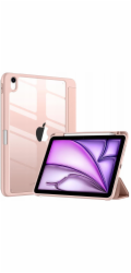 Strado Tvrdý křišťálový kryt pro iPad Air 11 6. generace M2 2024 / 7. generace M3 2025 - růžový