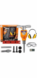 LeanToys DIY Kit Nářadí Pneumatické kladivo Brýle LEAN Toys