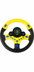 LeanToys Interaktivní volant - simulátor jízdy se žlutými zvuky a světly (10115)