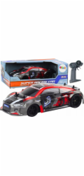 LeanToys RC auto 1:18 s gumovými kolečky, driftovací červená
