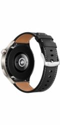 ForCell Řemínek pro Samsung Galaxy Watch F-Design FS21 děr ekokůže 20 mm černý