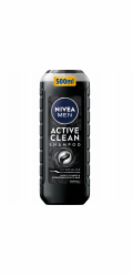 Nivea Men Active Clean osvěžující šampon s aktivním uhlím 500ml