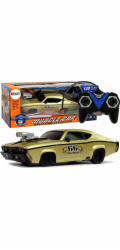 LeanToys Sportovní auto na dálkové ovládání 1:20 zlaté