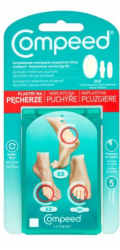 Johnson & Johnson Compeed náplasti na puchýře, směs 5 ks/1 balení