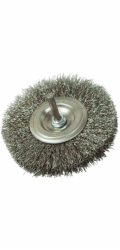 Szczotpol Kotoučový kartáč s hřídelí 6 mm, průměr 150 mm A70