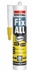 Soudal FIX ALL TURBO hybridní tmel 290ml bílý