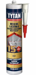 Tytan SILIKONOVÝ TITAN SANITÁRNÍ PŘÍPRAVEK DO KOUPELNY 280 ML BEZBARVNÝ