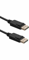 Qoltec Kabel DisplayPort - DisplayPort 0,5 m černý (50584)