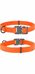 Collar Obojek WAU pro psy voděodolný M 2.0/28-40cm PVC oranžový