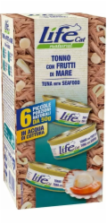 Life Pet Care Krmivo pro kočky Life Cat s tuňákem a mořskými plody 6x50g