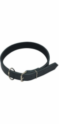 Chaba obojek pro psy 25/50 kožený černý
