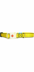 Matteo obojek MATTEO s LED přezkou, rozměr 25 mm / 38-65 cm