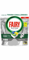Fairy Kapsle do myčky Platinium All in One Lemon (28 ks)