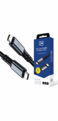 3mk kabel Hyper Cable N-SERIES Thunderbolt 4 1m 48V/5A 40Gb/s 240W 8K60Hz PD3.1 černý