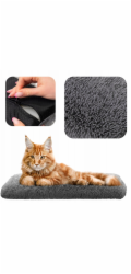 Hobbydog Matrace Shaggy Gray na parapet