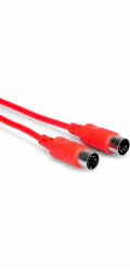 Hosa Kabel DIN - DIN 1,5 m černý (MID-305RD)