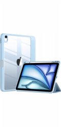 Strado Tvrdý křišťálový kryt pro iPad Air 11 6 GEN M2 2024 / 7 GEN M3 2025 - světle modrá