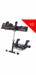 Wheel Stand Pro DELUXE V2, stojan na joystick a pedály Saitek Pro Rudder, Pro Flight Yoke System