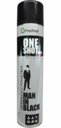 FRESHTEK ONE SHOT Neutralizér zápachu MUŽ V ČERNÉM