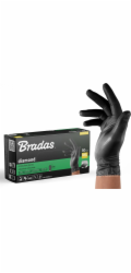 Bradas DIAMOND NITRILOVÉ RUKAVICE ČERNÉ XXL 10-11 / 50 ks.