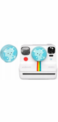LoveInstant 3m Dekorativní samolepka na kryt fotoaparátu Polaroid Now Now+ Camera / Modrá tečka