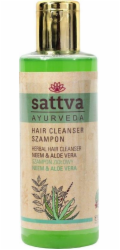 Sattva SATTVA_Vlasový čisticí bylinný šampon s neemem a aloe vera 210ml