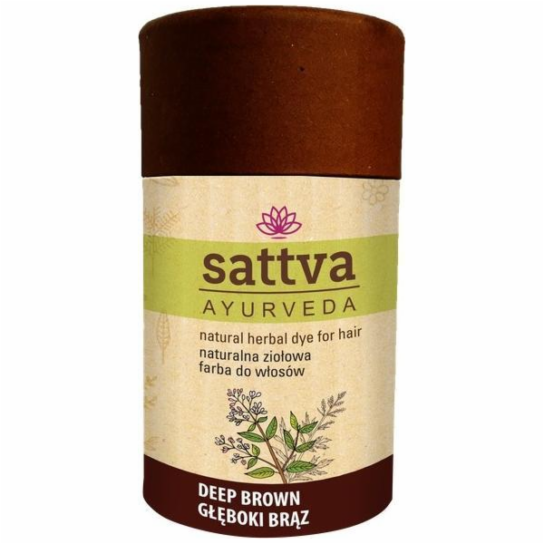 Sattva SATTVA_Ayurveda Přírodní bylinná barva na vlasy, b...