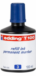 Edding Inkoust pro permanentní popisovače 100 ml modrý Edding T100/003/N