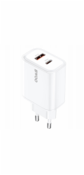 BWOO Nabíječka do zásuvky PD 36W CDA207 1x USB 1x USB-C bílá