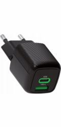 NoName Nabíječka LTC PD 45W USB-A/USB-C GaN do zásuvky