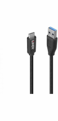 Lindy USB kabel USB-A - USB-C 1,5 m černý (36972)